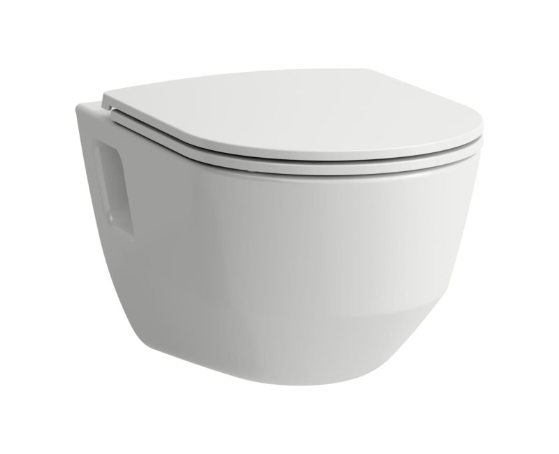 Подвесной унитаз Laufen Pro Rimless с крышкой H8669540000001 Белый