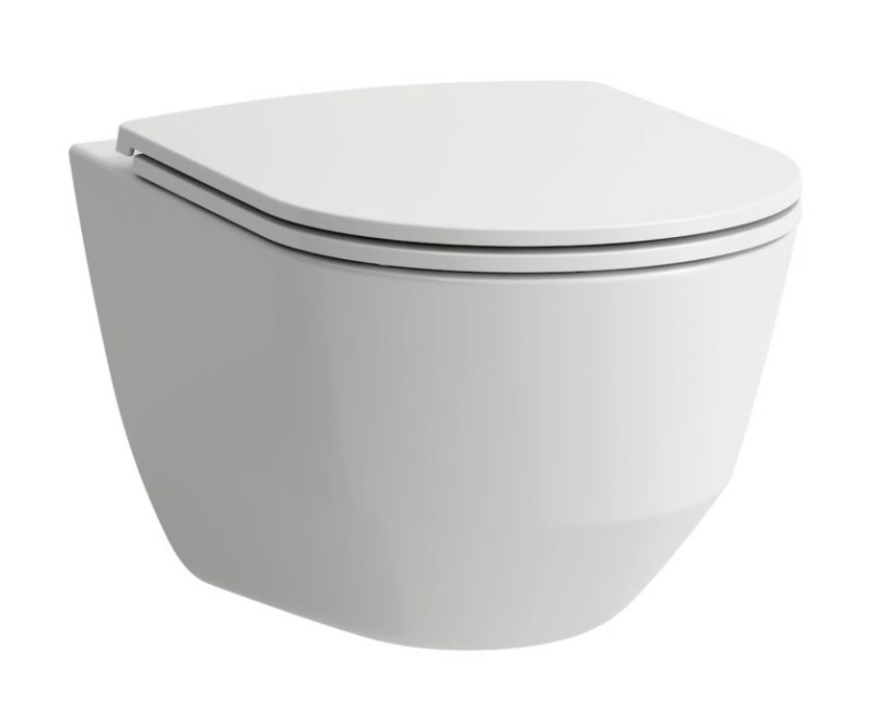Подвесной унитаз Laufen Pro Rimless с крышкой, H8669550000001 Белый