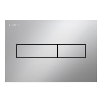 Кнопка для встроенной рамки Laufen INEO HORIZON, Dual H9001110070001 Матовый хром