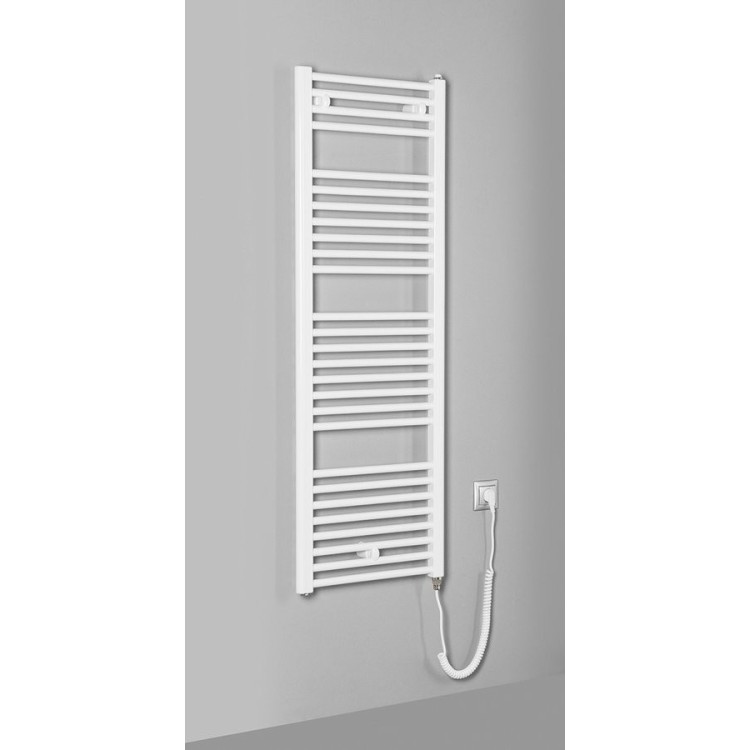 Dvieļu žāvētājs / Radiators AQUALINE DIRECT-E Elektriskais 450x1320mm 400W, balts ILE34T Dvieļu žāvētājs / Radiators AQUALINE DIRECT-E Elektriskais 450x1320mm 400W, balts ILE34T
