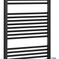 Dvieļu žāvētājs / Radiators AQUALINE DIRECT-E elektriskais 60x132cm, 60 W, matēti melns  ILE36TB