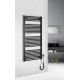 Dvieļu žāvētājs / Radiators AQUALINE DIRECT-E elektriskais 60x132cm, 60 W, matēti melns  ILE36TB