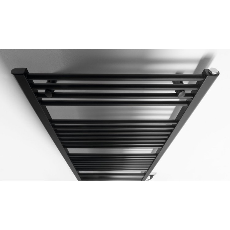 Dvieļu žāvētājs / Radiators AQUALINE DIRECT-E elektriskais 60x132cm, 60 W, matēti melns  ILE36TB