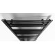 Dvieļu žāvētājs / Radiators AQUALINE DIRECT-E elektriskais 600x1680mm, 800 W, melns ILE66TB