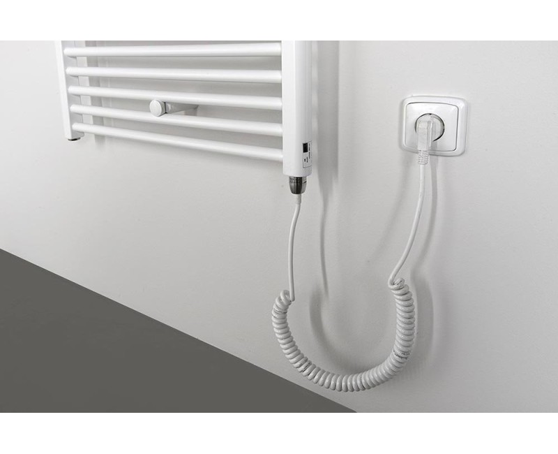 Dvieļu žāvētājs / Radiators AQUALINE Direct-E  60x168cm, 800W, balts  ILE66T