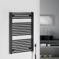 Dvieļu žāvētājs / Radiators AQUALINE DIRECT-E elektriskais 600x960mm 400 W, melns ILE96TB