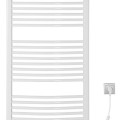 Dvieļu žāvētājs / Radiators AQUALINE Orbit-E Elektriskais 45x93cm, 381 W, balts ILEO36T