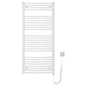 Dvieļu žāvētājs / Radiators AQUALINE Orbit-E Elektriskais 45x93cm, 381 W, balts ILEO36T