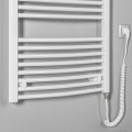 Dvieļu žāvētājs / Radiators AQUALINE Orbit-E Elektriskais 45x93cm, 381 W, balts ILEO36T