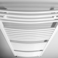 Полотенцесушитель / Радиатор AQUALINE ORBIT 750x1320 мм белый ILO37T