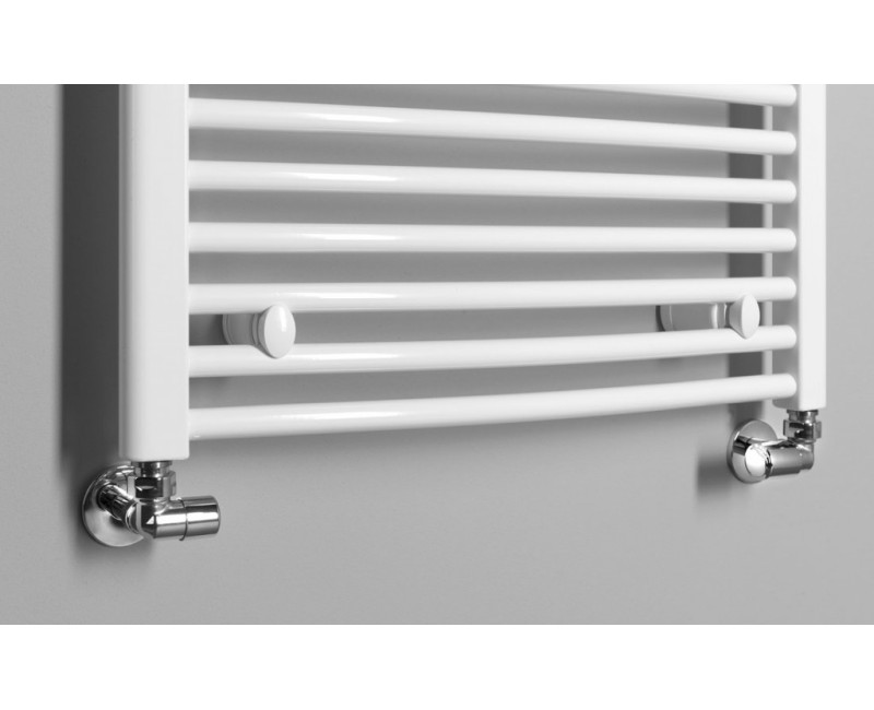 Полотенцесушитель / Радиатор AQUALINE ORBIT 750x1320 мм белый ILO37T