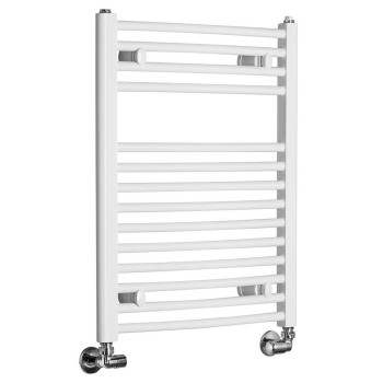 Dvieļu žāvētājs / Radiators AQUALINE ORBIT 500x640mm balts  ILO65T