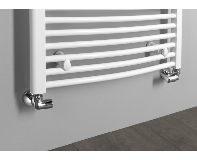 Полотенцесушитель / Радиатор AQUALINE ORBIT 750x1680 мм белый ILO67T