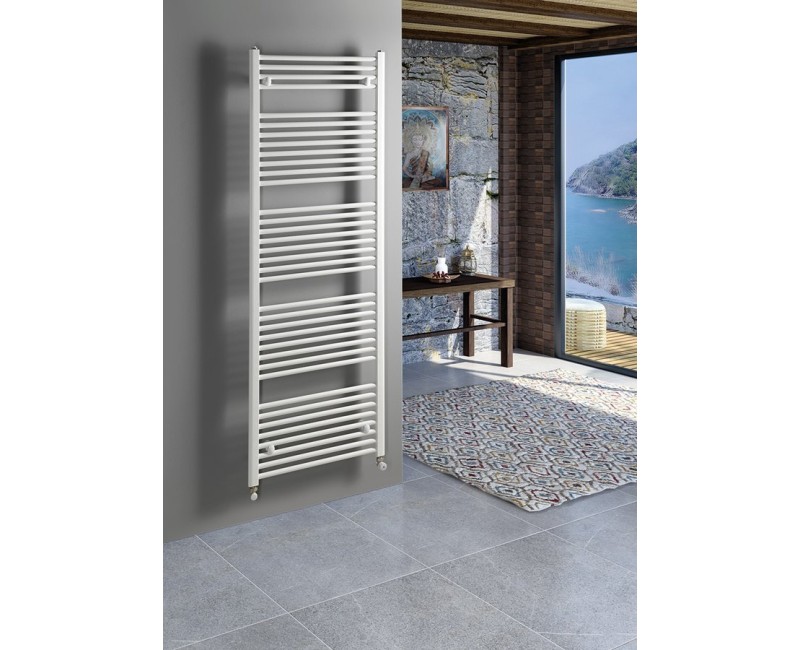 Полотенцесушитель / Радиатор AQUALINE Orbit 184x75см, 1439Вт, белый ILO87T