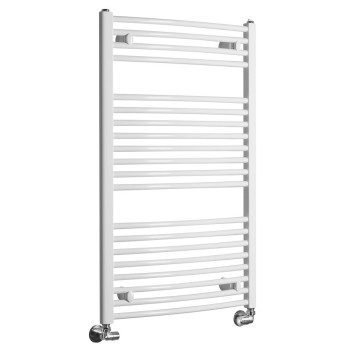 Dvieļu žāvētājs / Radiators AQUALINE Orbit  96x60cm, 597W, balts  ILO96T