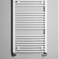 Dvieļu žāvētājs / Radiators AQUALINE Orbit  96x60cm, 597W, balts  ILO96T