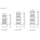 Dvieļu žāvētājs / Radiators Zehnder Impa 140x50cm, Balts IMP-140-050 Dvieļu žāvētājs / Radiators Zehnder Impa 140x50cm, Balts IMP-140-050