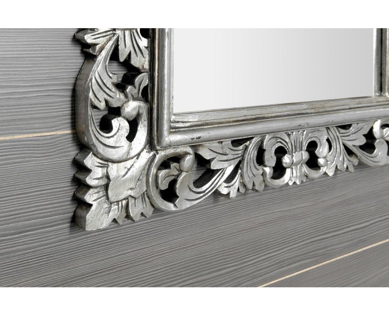 Vannas istabas spogulis Sapho Scule rāmī, 80x150 cm, sudrabs  IN334