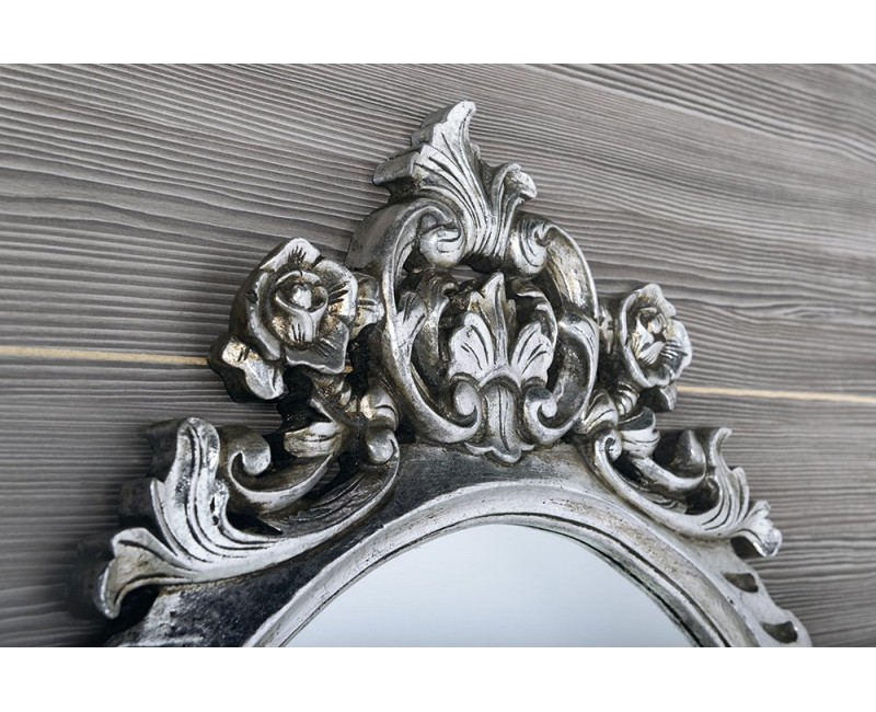 Vannas istabas spogulis Sapho Desna rāmī, 80x100cm, sudrabs  IN344