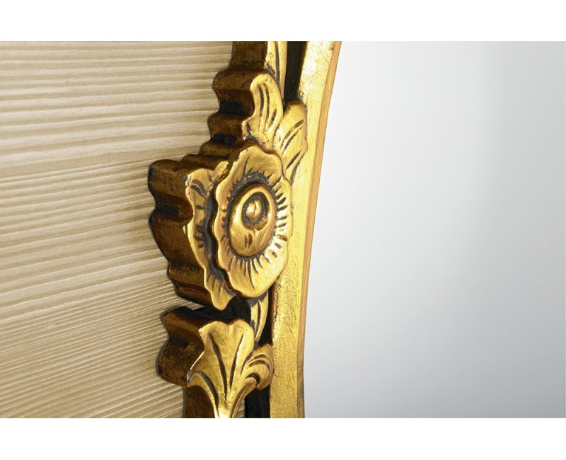 Vannas istabas spogulis Sapho Desna rāmī, 80x100cm, zelta krāsā  IN352