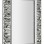 Зеркало для ванной Sapho Zeegreas, зеркало в раме, 70x100 см, серебро IN432