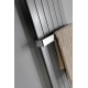 Dvieļu žāvētājs / Radiators Sapho COLONNA 450x1800mm, Sudraba IR145 Dvieļu žāvētājs / Radiators Sapho COLONNA 450x1800mm, Sudraba IR145