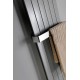 Dvieļu žāvētājs / Radiators Sapho COLONNA 602x1800mm, metāliski sudrabs IR146 Dvieļu žāvētājs / Radiators Sapho COLONNA 602x1800mm, metāliski sudrabs IR146