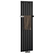 Dvieļu žāvētājs / Radiators Sapho COLONNA 450x1800mm, Melns teksturēts IR147