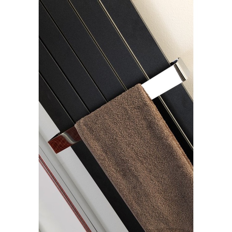 Dvieļu žāvētājs / Radiators Sapho COLONNA 450x1800mm, Melns teksturēts IR147 Dvieļu žāvētājs / Radiators Sapho COLONNA 450x1800mm, Melns teksturēts IR147