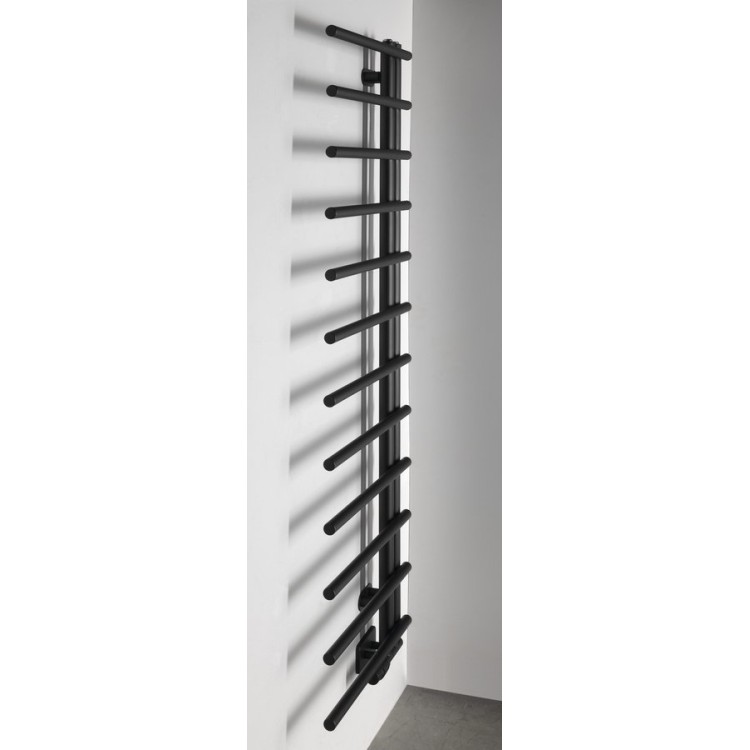 Dvieļu žāvētājs / Radiators Sapho JUSTINA 500x1510, Melns Matēts IR151B Dvieļu žāvētājs / Radiators Sapho JUSTINA 500x1510, Melns Matēts IR151B