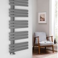 Полотенцесушитель / Радиатор Sapho Silvana 50x124 см, 561 Вт, металлик серебристый IR153