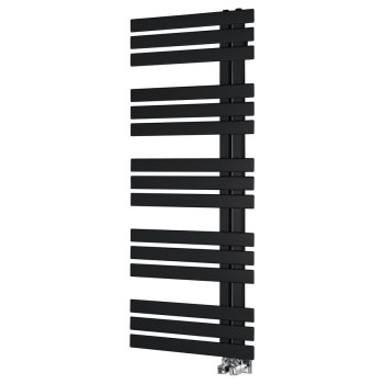 Dvieļu žāvētājs / Radiators Sapho SILVANA 500x1236mm, Melns Matēts IR154B