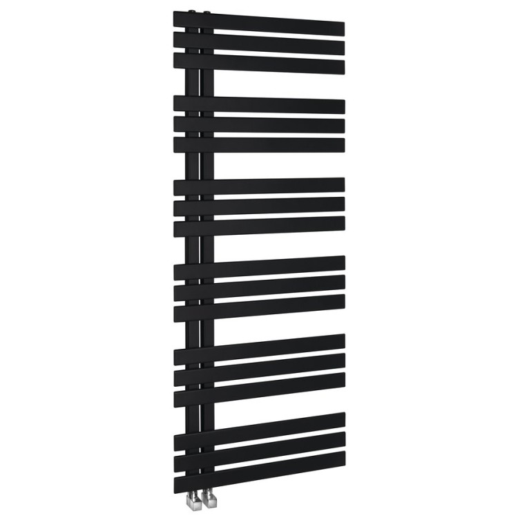 Dvieļu žāvētājs / Radiators Sapho Silvana 150x60cm, matēti melns IR156B Dvieļu žāvētājs / Radiators Sapho Silvana 150x60cm, matēti melns IR156B