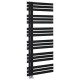Dvieļu žāvētājs / Radiators Sapho Silvana 150x60cm, matēti melns IR156B Dvieļu žāvētājs / Radiators Sapho Silvana 150x60cm, matēti melns IR156B