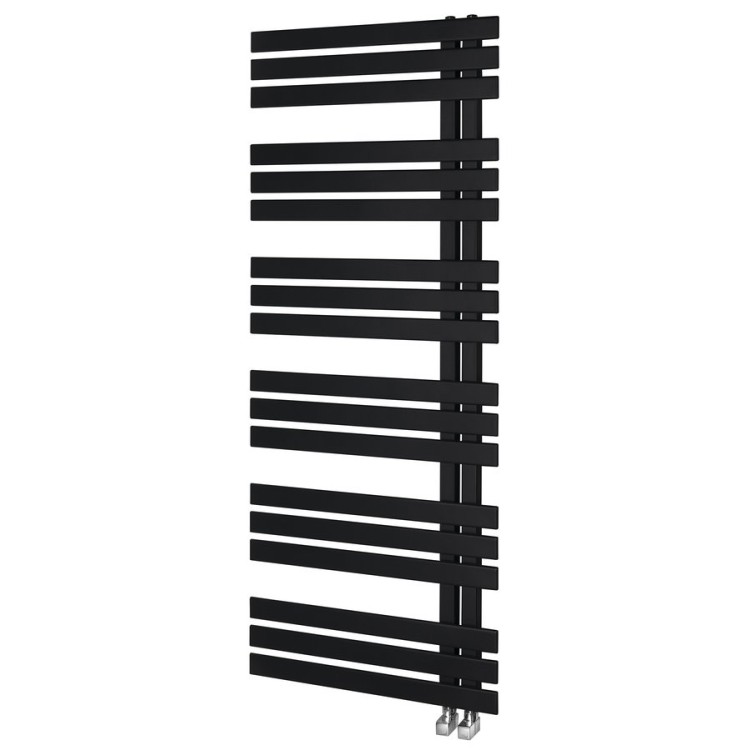 Dvieļu žāvētājs / Radiators Sapho Silvana 150x60cm, matēti melns IR156B Dvieļu žāvētājs / Radiators Sapho Silvana 150x60cm, matēti melns IR156B