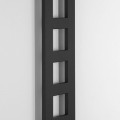 Полотенцесушитель / Радиатор Sapho Block 28x175см, 461 Вт, матовый черный IR182