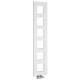 Dvieļu žāvētājs / Radiators Sapho Block 28x133cm, 353 W, balts matēts IR183