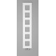 Dvieļu žāvētājs / Radiators Sapho Block 28x133cm, 353 W, balts matēts IR183