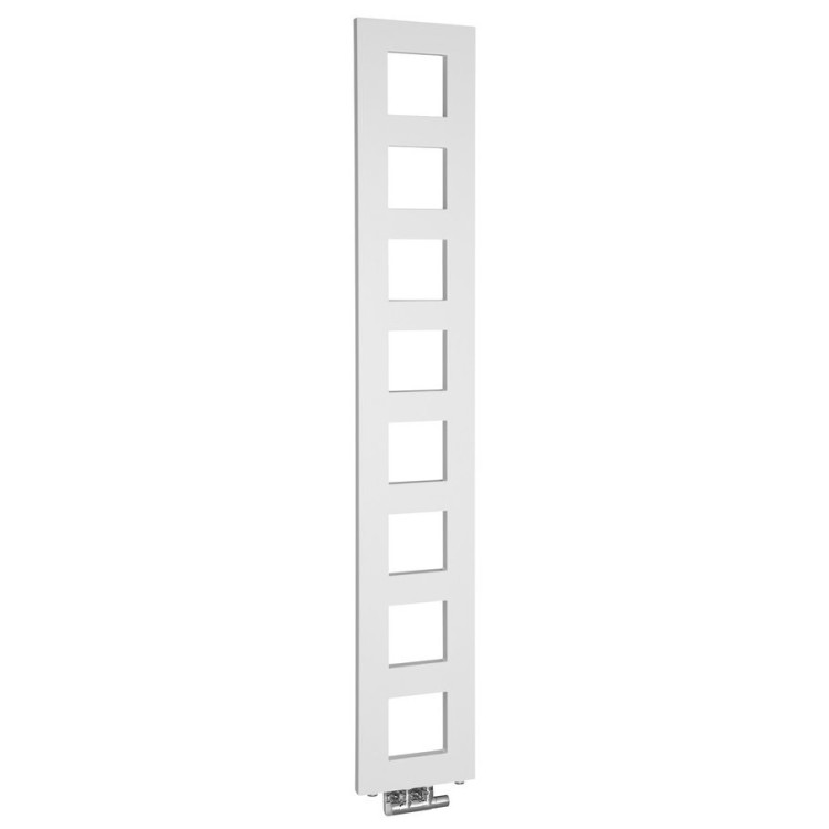 Полотенцесушитель / Радиатор Sapho Block 28x175см, 461 Вт, матовый белый IR184 Полотенцесушитель / Радиатор Sapho Block 28x175см, 461 Вт, матовый белый IR184