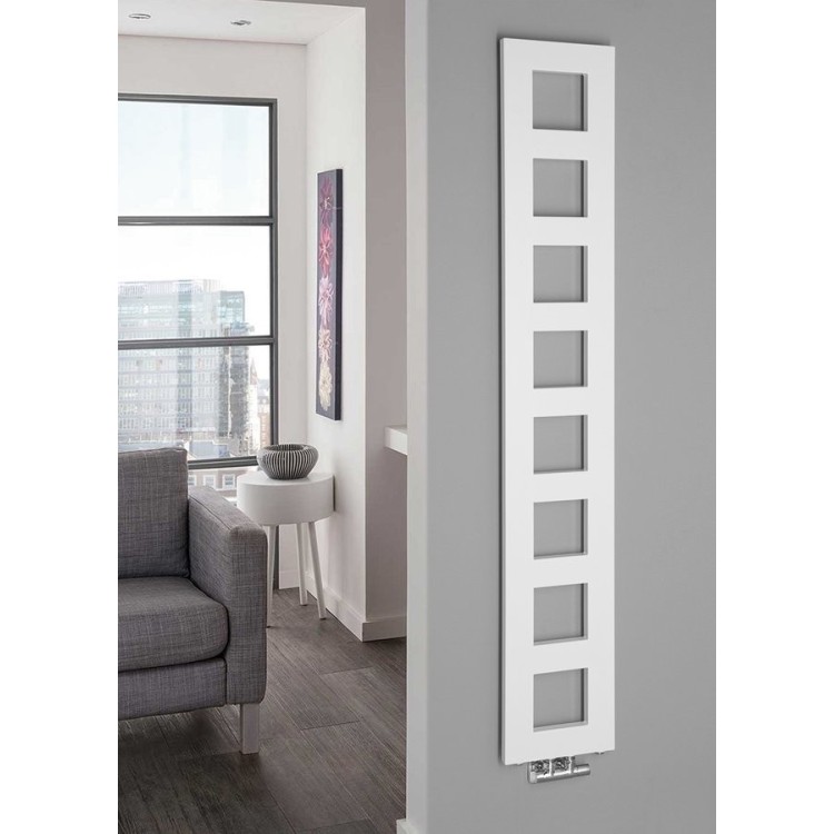 Полотенцесушитель / Радиатор Sapho Block 28x175см, 461 Вт, матовый белый IR184 Полотенцесушитель / Радиатор Sapho Block 28x175см, 461 Вт, матовый белый IR184