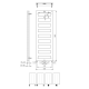 Полотенцесушитель / Радиатор Sapho Block 50x147см, черный матовый IR185 Полотенцесушитель / Радиатор Sapho Block 50x147см, черный матовый IR185