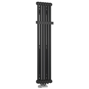 Полотенцесушитель / Радиатор Sapho Fede 31x150 см, 643 Вт, матовый черный IR191