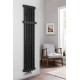 Dvieļu žāvētājs / Radiators Sapho Fede 31x150 cm, 643 W, matēti melns  IR191