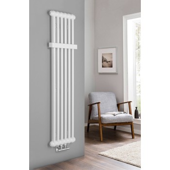 Полотенцесушитель / Радиатор Sapho Fede 31x150см, 643 Вт, матовый белый IR192
