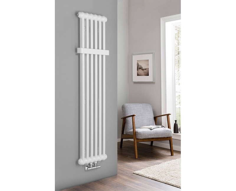 Полотенцесушитель / Радиатор Sapho Fede 31x150см, 643 Вт, матовый белый IR192