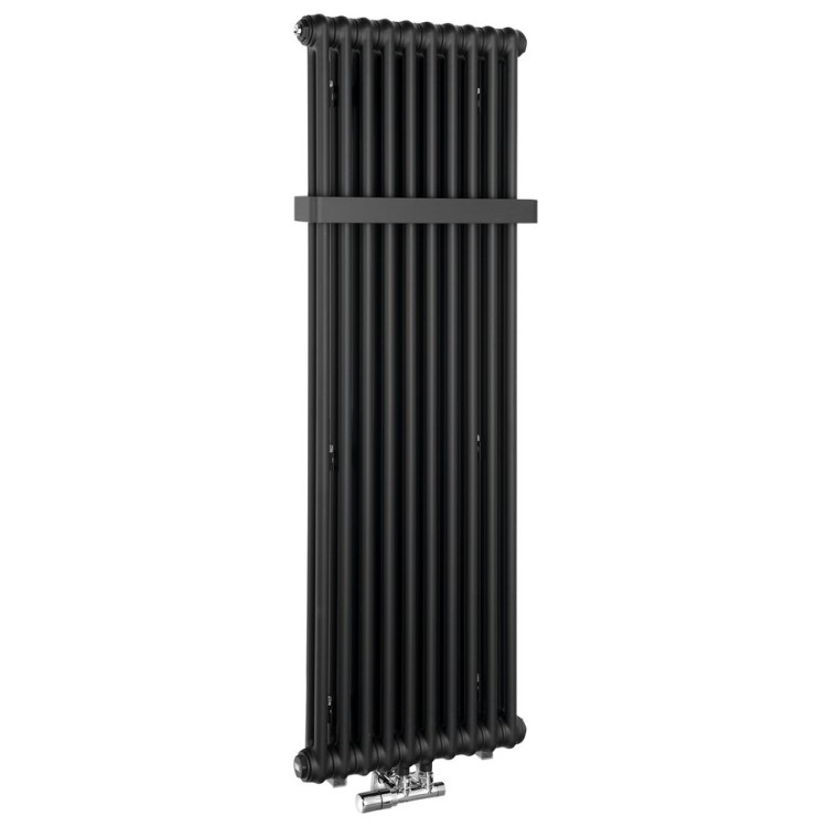 Dvieļu žāvētājs / Radiators Sapho Fede 49x150cm, 1071 W, matēti melns IR193 Dvieļu žāvētājs / Radiators Sapho Fede 49x150cm, 1071 W, matēti melns IR193