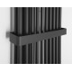 Dvieļu žāvētājs / Radiators Sapho Fede 49x150cm, 1071 W, matēti melns IR193 Dvieļu žāvētājs / Radiators Sapho Fede 49x150cm, 1071 W, matēti melns IR193
