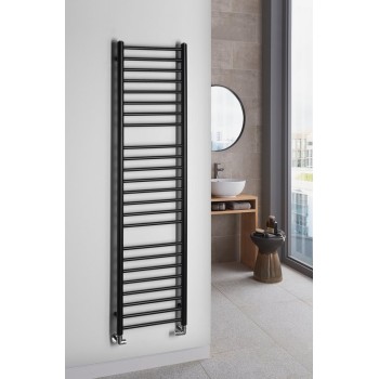 Dvieļu žāvētājs / Radiators Sapho Dina 156x40cm, matēti melns  IR374B