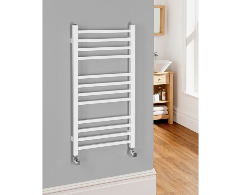 Полотенцесушитель / Радиатор Sapho Metro 45x89см, 266Вт, Белый IR405