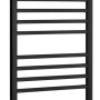 Dvieļu žāvētājs / Radiators Sapho Metro 50x120cm, 386W, matēti melns IR410TB